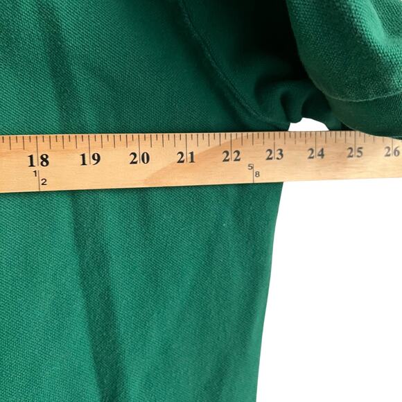 Vintage Polo Ralph Lauren Green Polo Shirt Size XL 23x33 - Picture 5 of 6